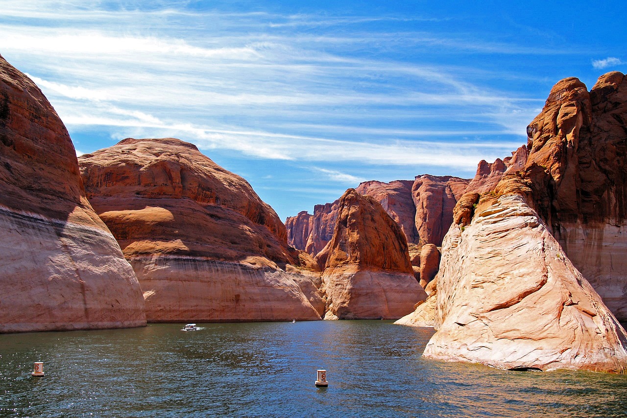 Lake Pleasant in Arizona, an example of managed desert water systems