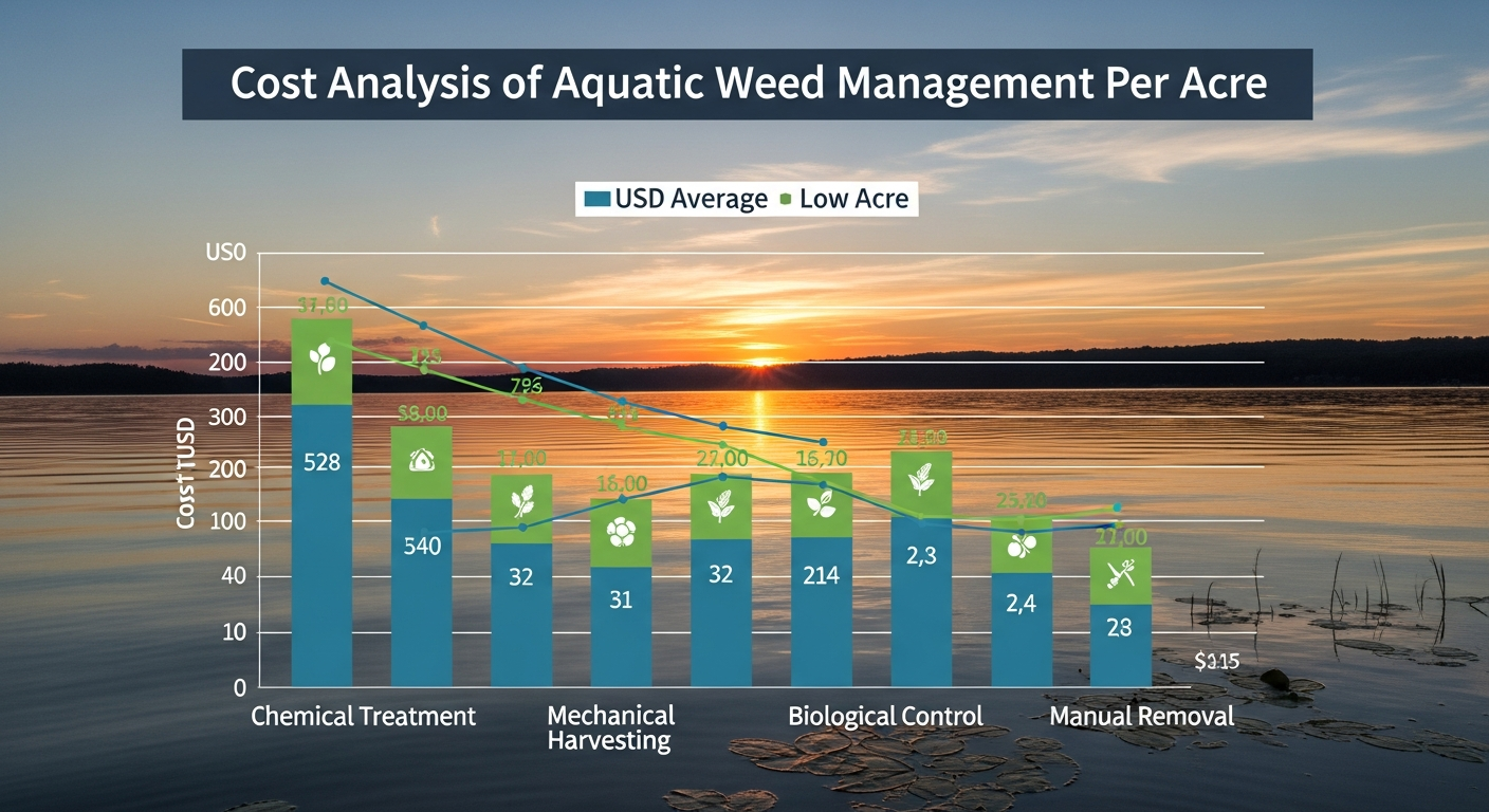 Financial calculation for lake management