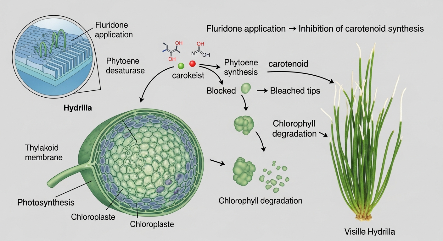 Fluridone Treatment for Hydrilla