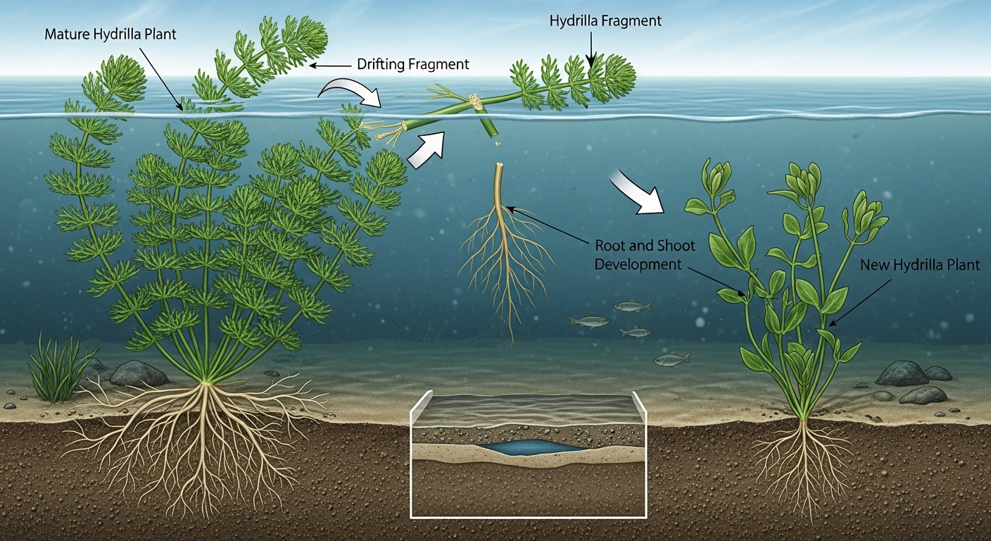 Hydrilla Fragmentation