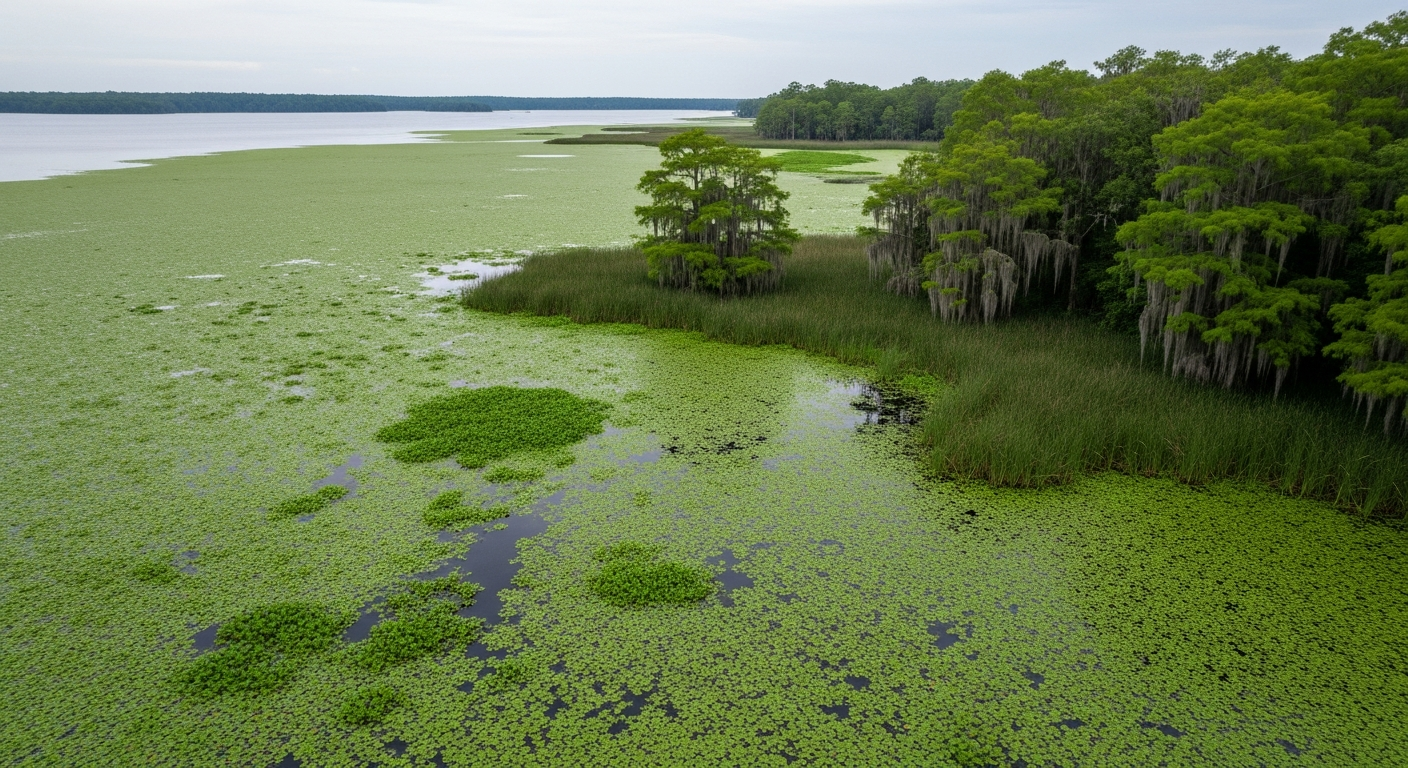 Most Affected States by Hydrilla in the US