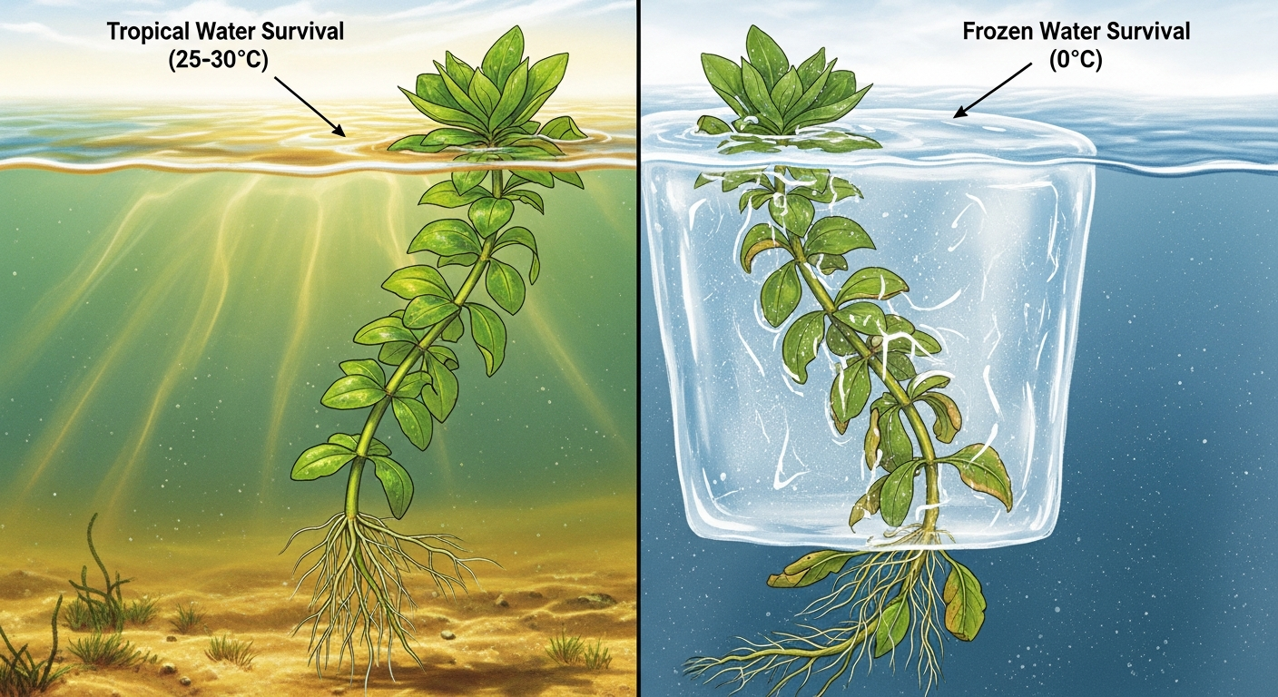 Hydrilla Temperature Tolerance
