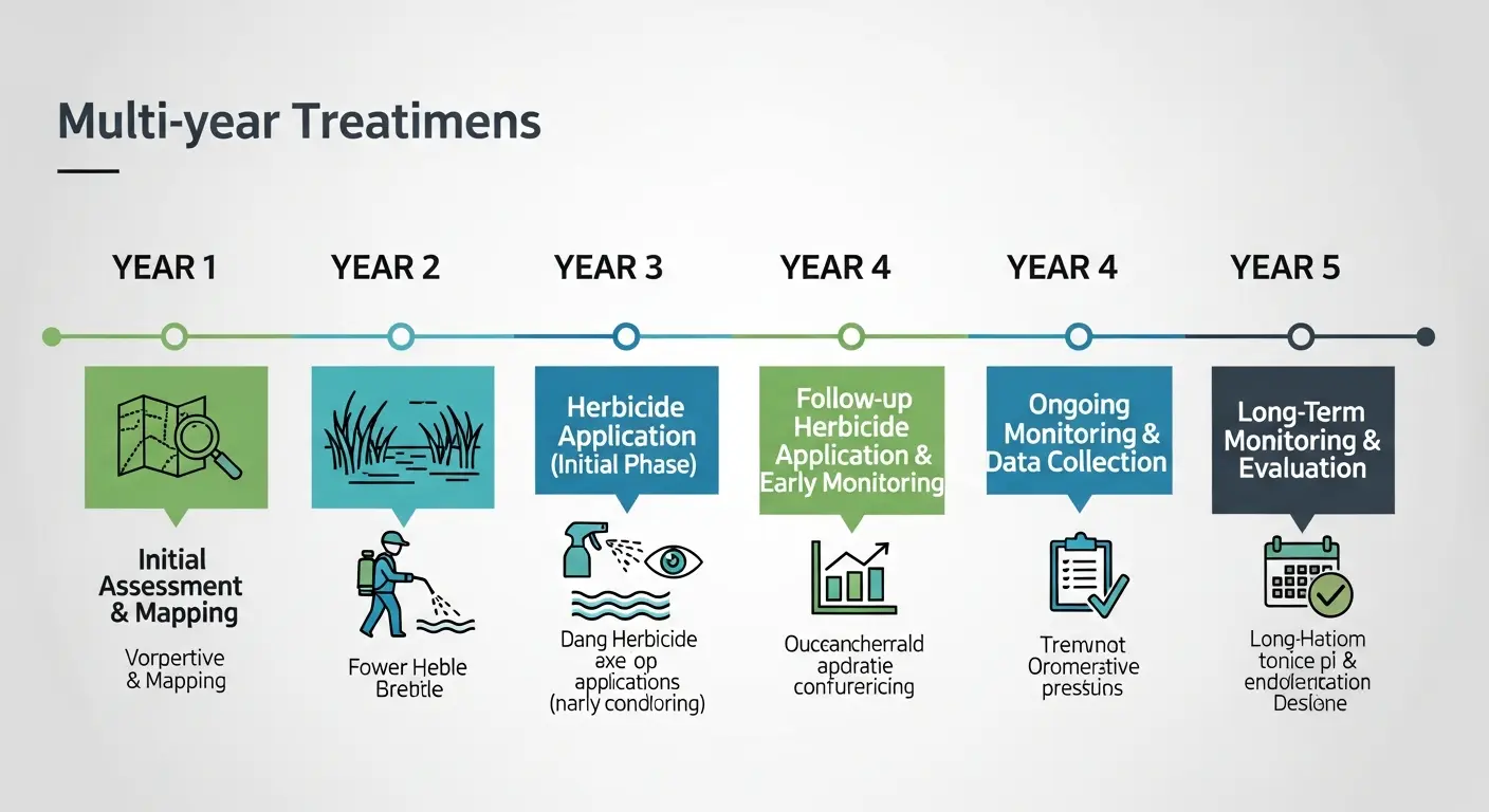 Hydrilla Treatment Duration and Timelines