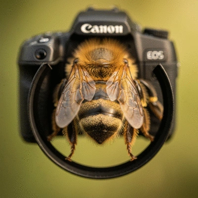Several people actively participating in a community clean-up event near a lake, removing invasive plants