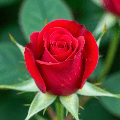 Close-up of hydrilla verticillata plant with both male and female flowers visible underwater