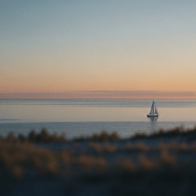 Benthic barrier submerged in a clear water body, suppressing aquatic plant growth